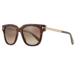 Tom Ford Tracy Sqaure Polarized Sunglasses